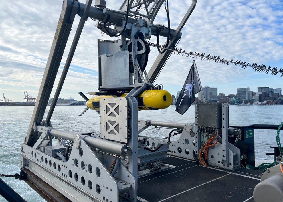 Member News: Kraken Robotics Demonstrates New KATFISH  Autonomous Launch and Recovery System to Navy Customers