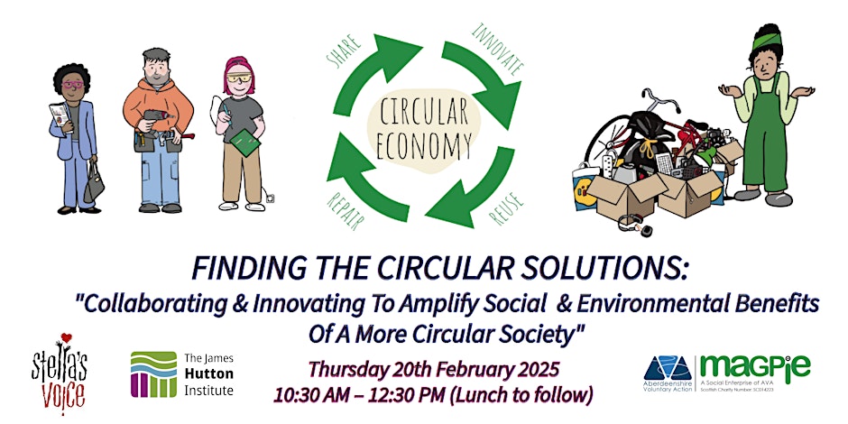 FINDING THE CIRCULAR SOLUTIONS: “Collaborating & Innovating To Amplify Social & Environmental Benefits Of A More Circular Society”