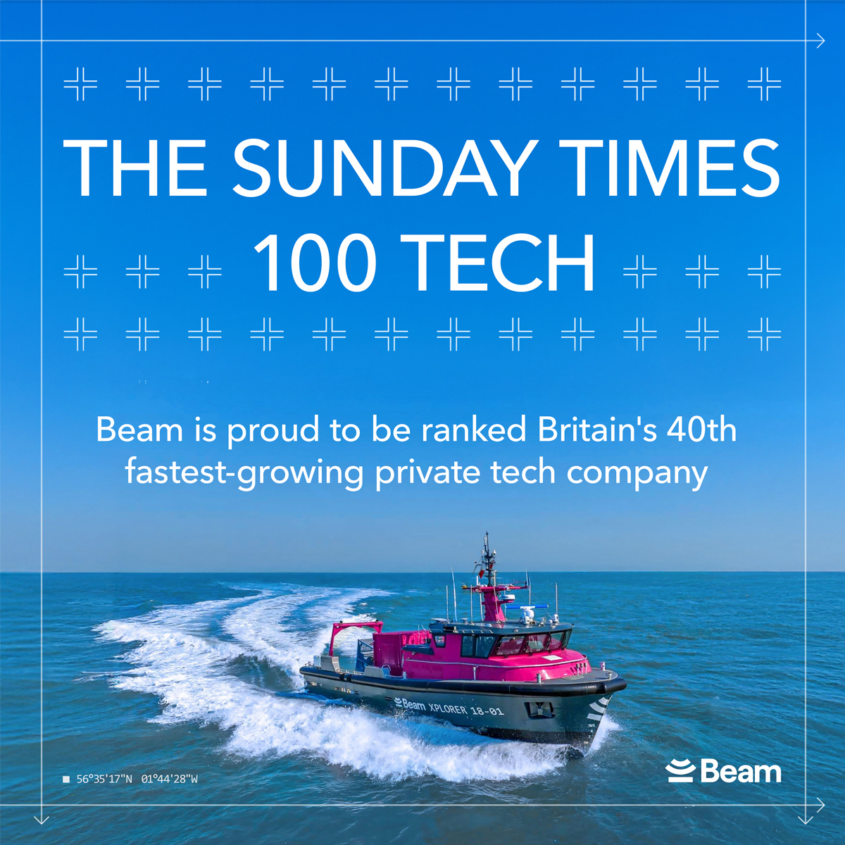 Member News: Beam Update – The Times top 100 Tech Companies