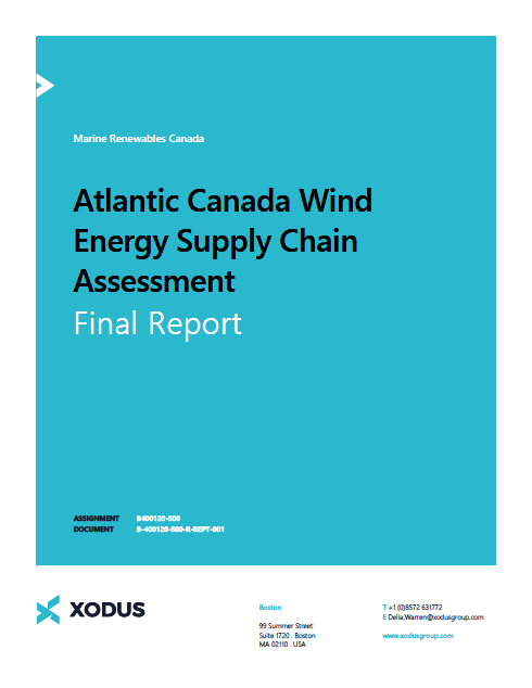 Member News: New report highlights major opportunities for Atlantic Canada’s wind energy supply chain growth
