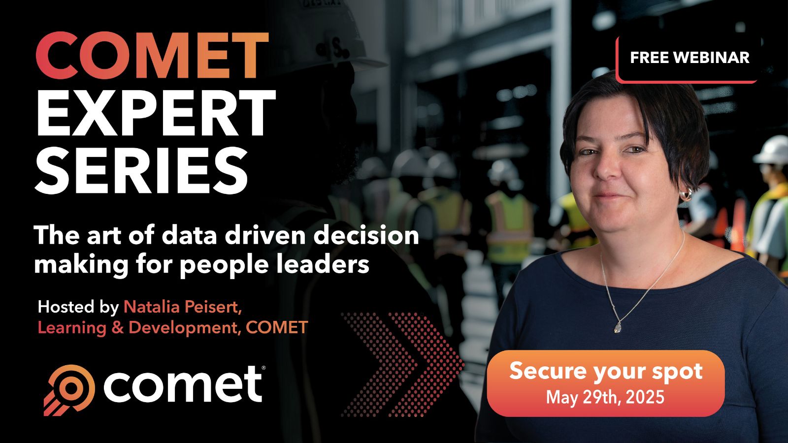 FREE WEBINAR: Learn how to lead with data in COMET’s latest Expert Series session