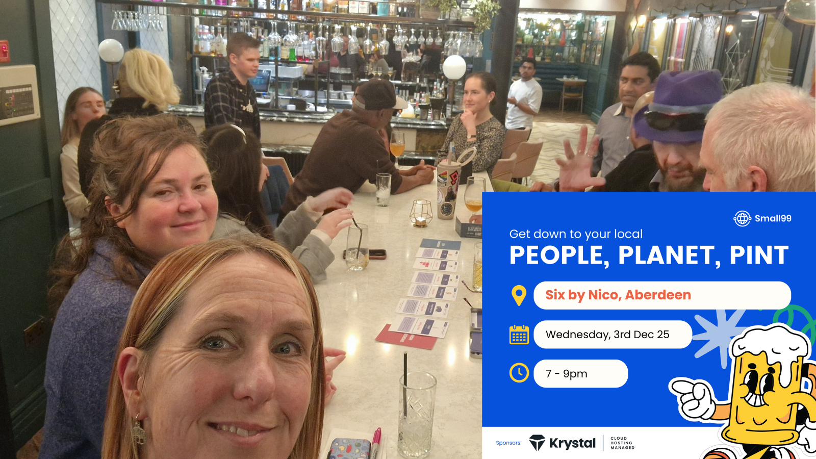 Member News: Meet, Mingle, and Spark Change at People Planet Pint Aberdeen