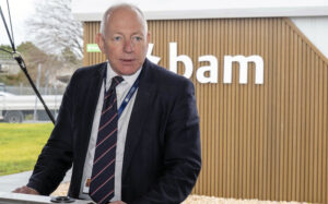 Image: SSEN Transmission’s Director of Offshore Delivery, Sandy Mactaggart, at the collaboration hub’s opening this morning.