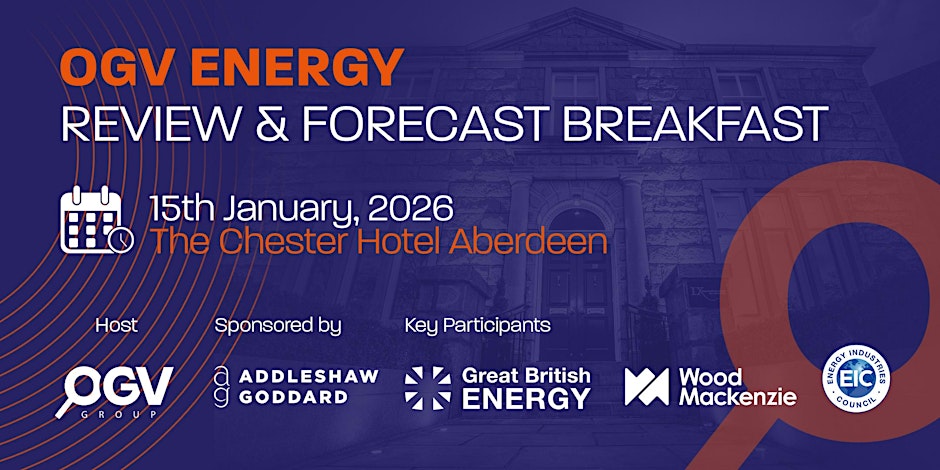 OGV Energy Review and Forecast Breakfast