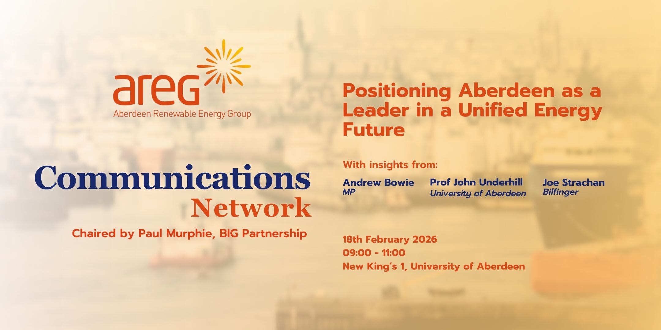 Communications Network: Positioning Aberdeen as a Leader in a Unified Energy Future
