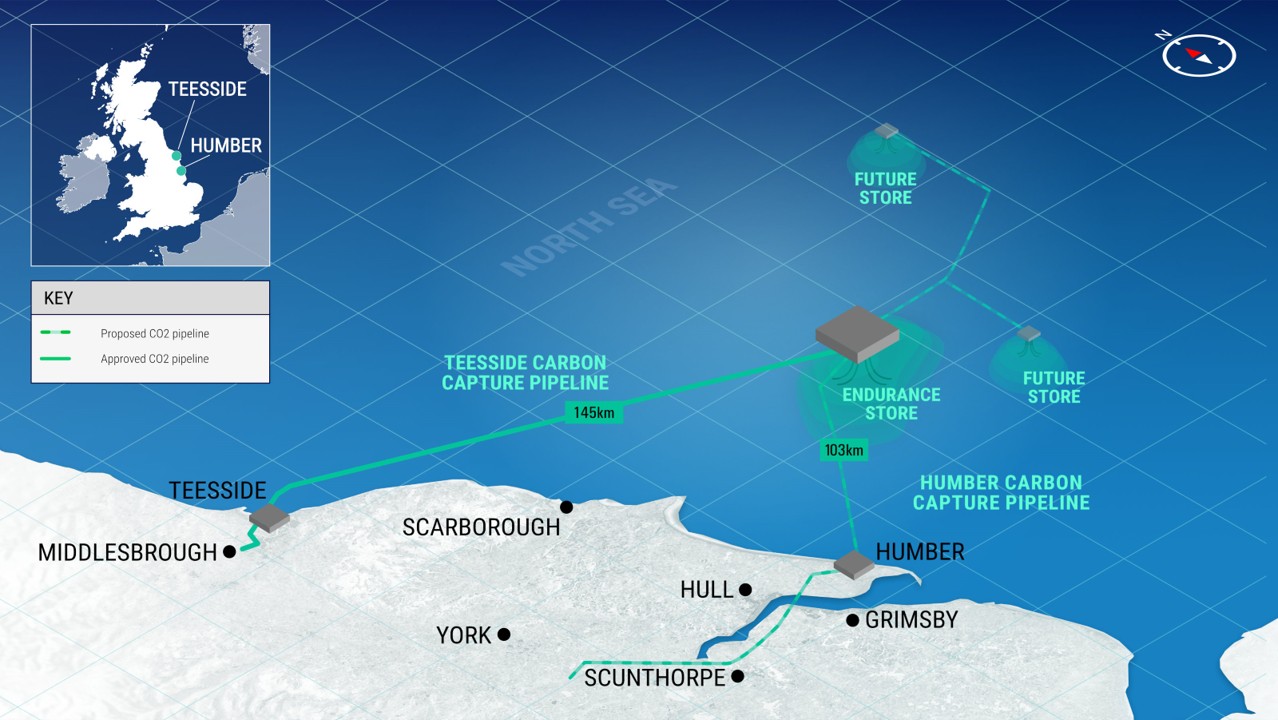 Industry News: DNV to Certify UK’s Northern Endurance Partnership CO₂ Transport Network